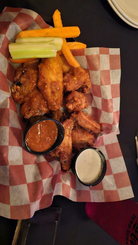 BBQ and Buffalo Wings Were Great